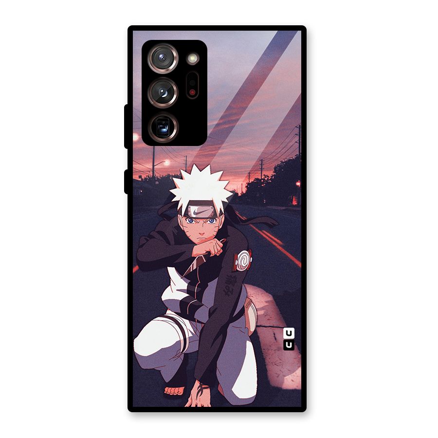 Anime Naruto Aesthetic Glass Back Case for Galaxy Note 20 Ultra