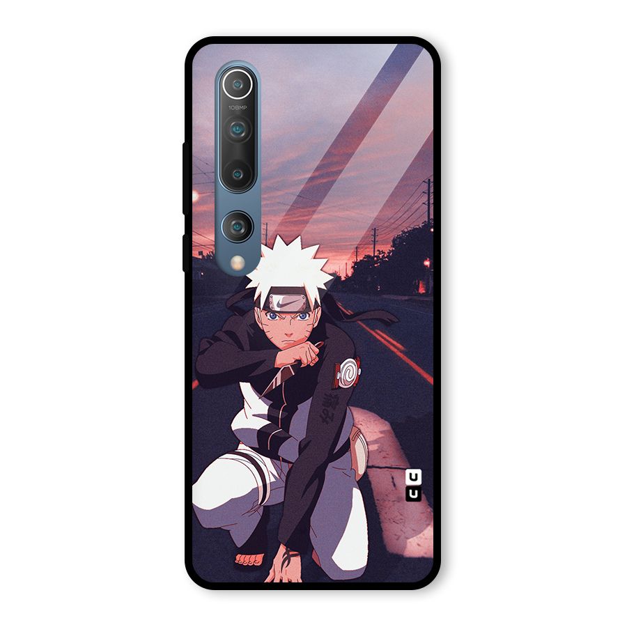 Anime Naruto Aesthetic Glass Back Case for Mi 10