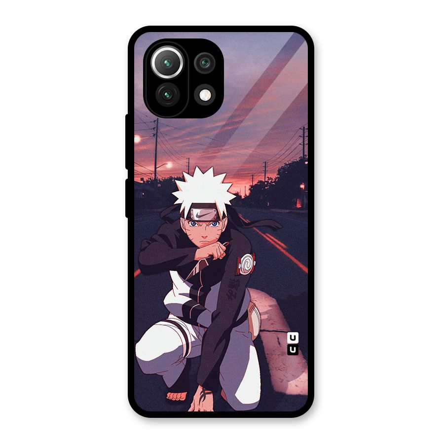 Anime Naruto Aesthetic Glass Back Case for Mi 11 Lite NE 5G