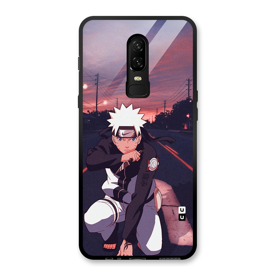 Anime Naruto Aesthetic Glass Back Case for OnePlus 6