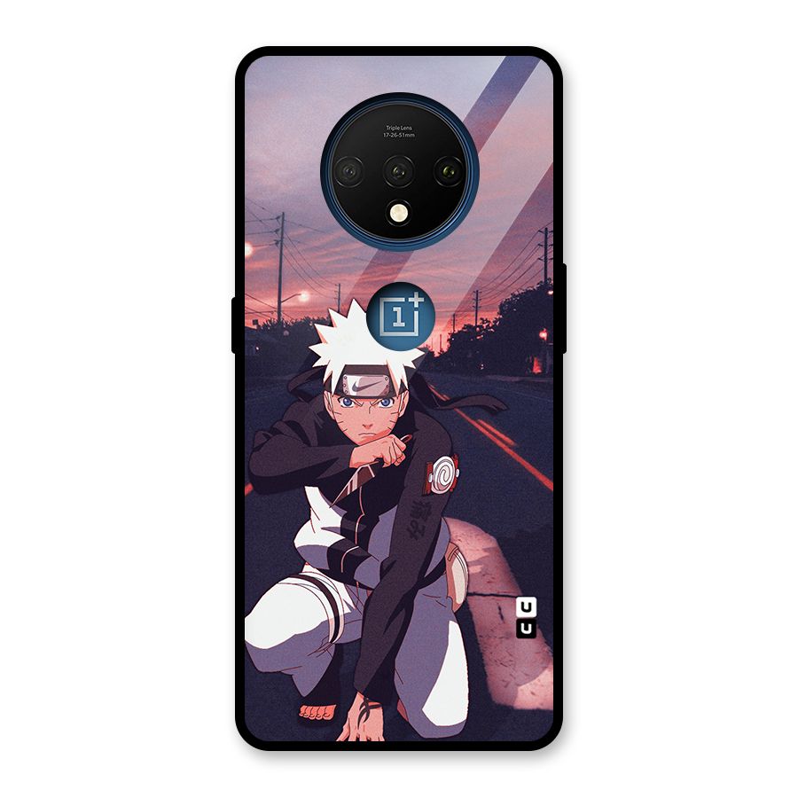 Anime Naruto Aesthetic Glass Back Case for OnePlus 7T