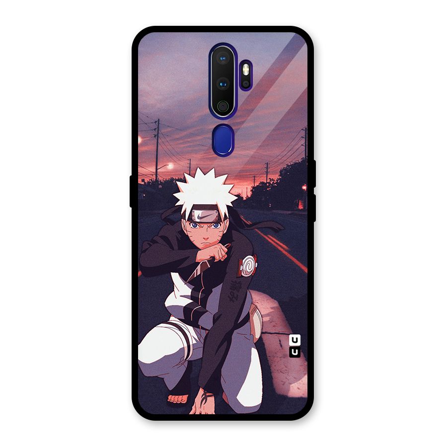 Anime Naruto Aesthetic Glass Back Case for Oppo A9 (2020)