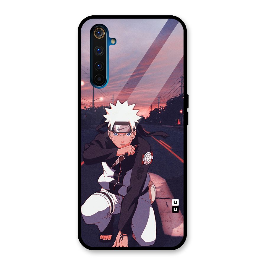 Anime Naruto Aesthetic Glass Back Case for Realme 6 Pro