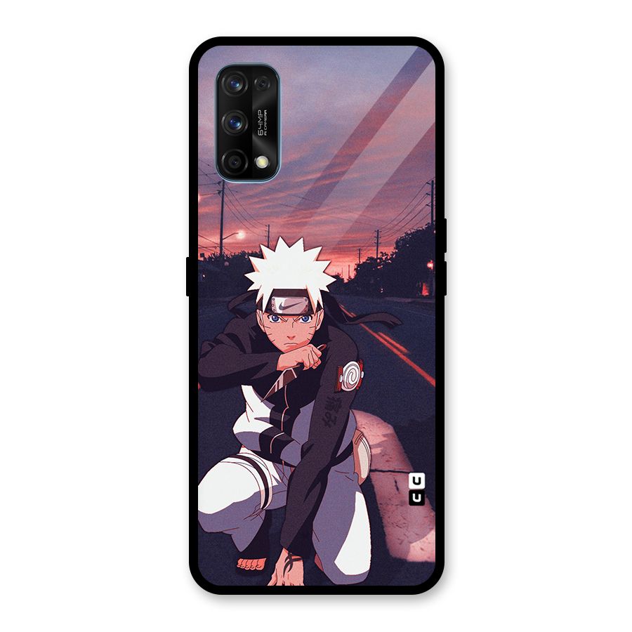 Anime Naruto Aesthetic Glass Back Case for Realme 7 Pro