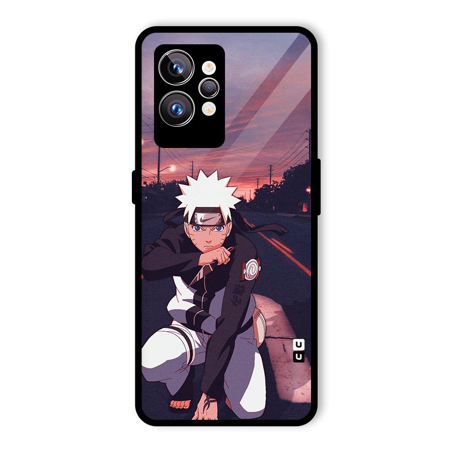 Anime Naruto Aesthetic Glass Back Case for Realme GT2 Pro