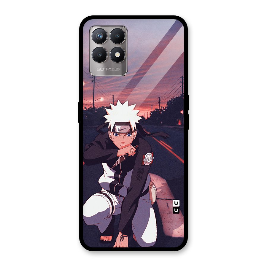 Anime Naruto Aesthetic Glass Back Case for Realme Narzo 50