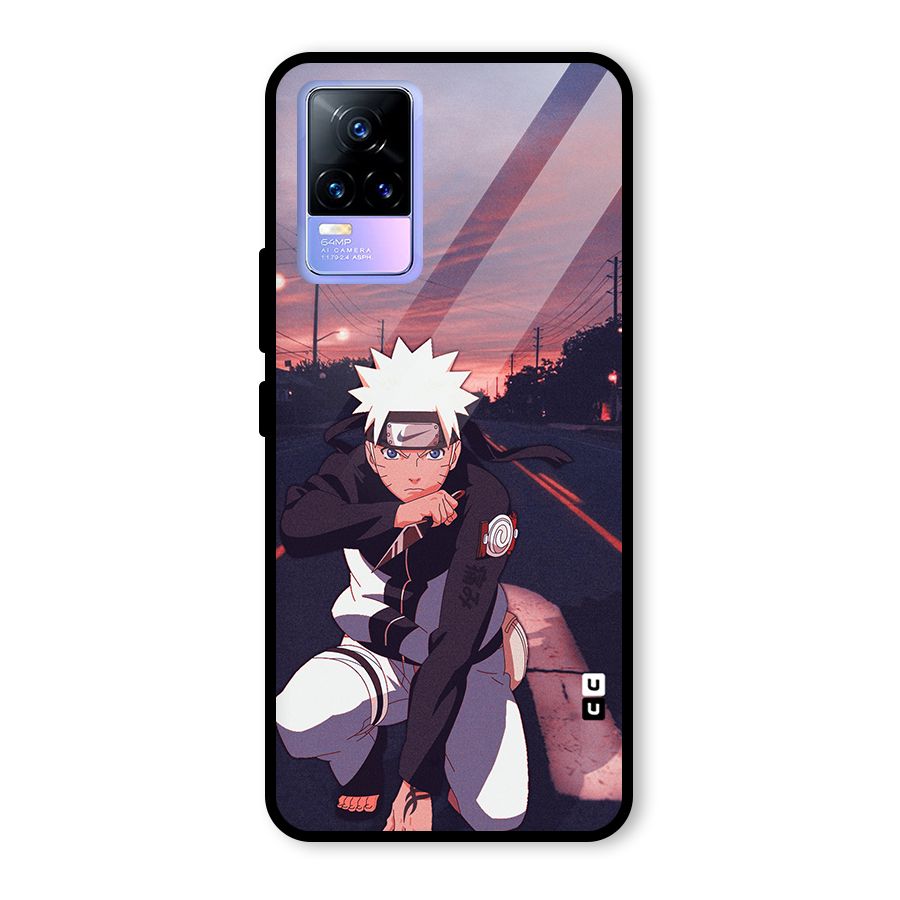 Anime Naruto Aesthetic Glass Back Case for Vivo Y73