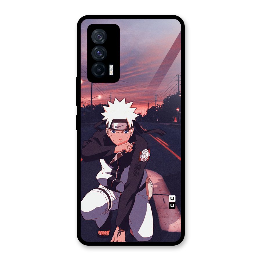 Anime Naruto Aesthetic Glass Back Case for Vivo iQOO 7 5G