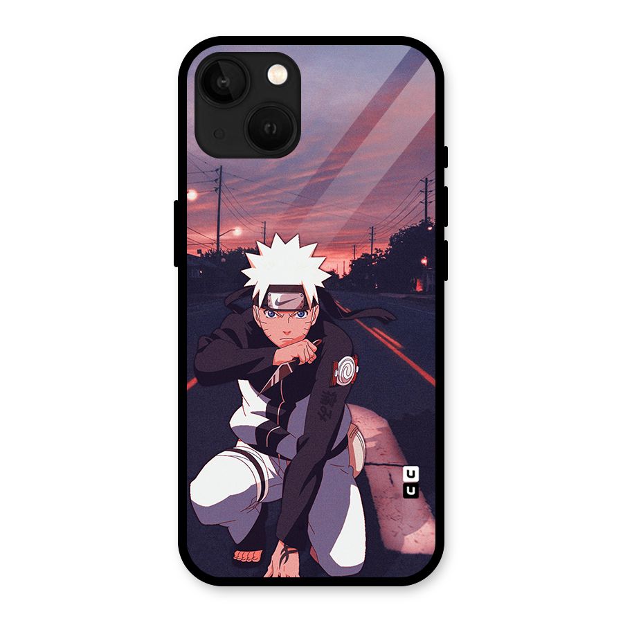 Anime Naruto Aesthetic Glass Back Case for iPhone 13