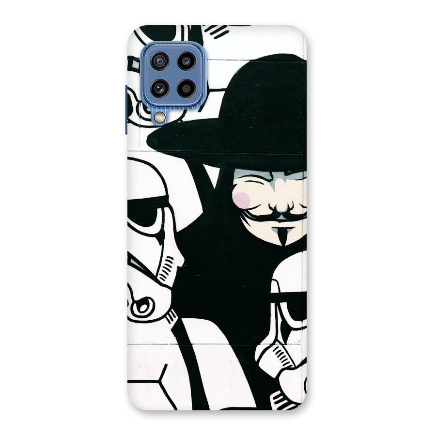 Anonymous Hat Back Case for Galaxy M32