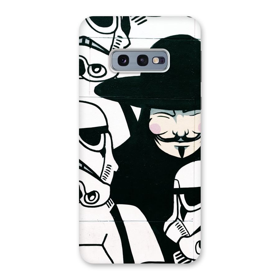 Anonymous Hat Back Case for Galaxy S10e