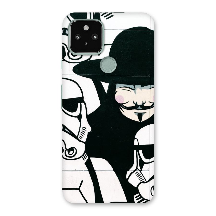 Anonymous Hat Back Case for Google Pixel 5