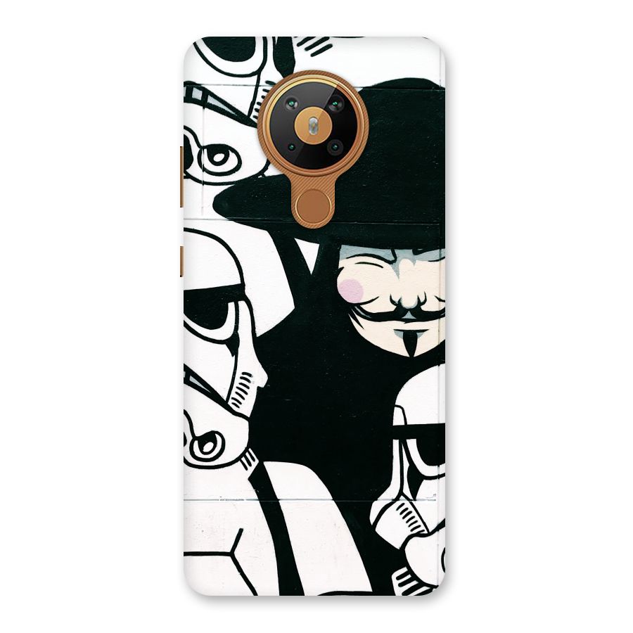 Anonymous Hat Back Case for Nokia 5.3