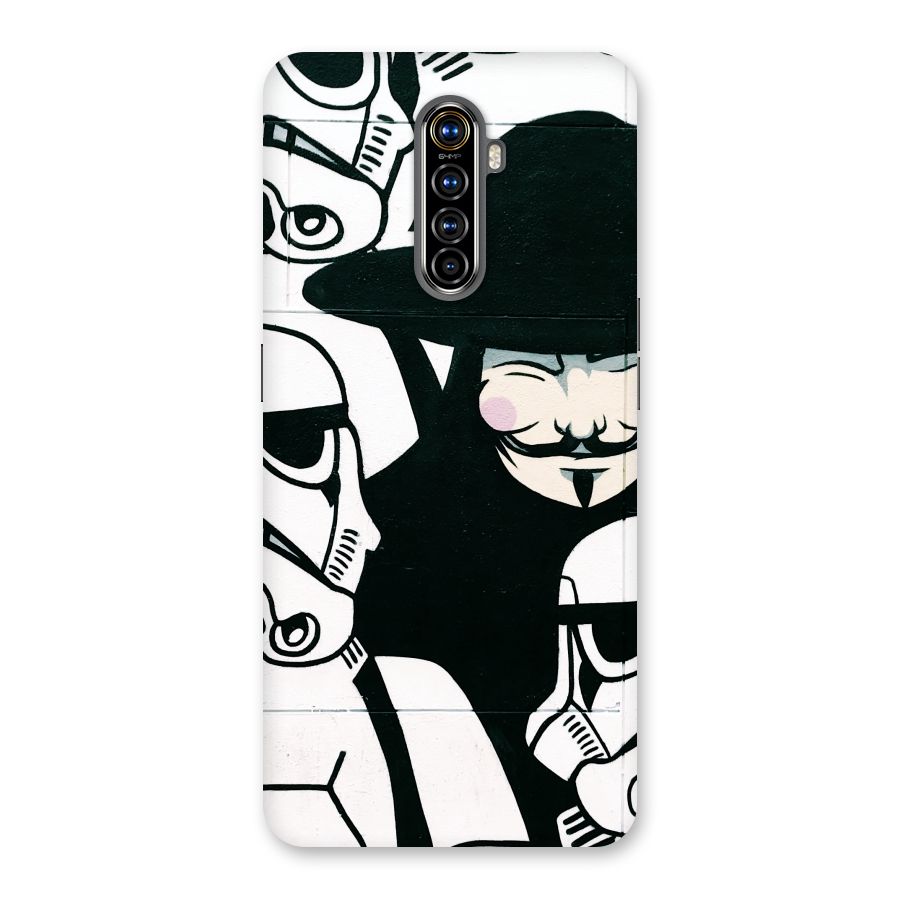 Anonymous Hat Back Case for Realme X2 Pro