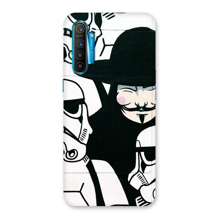 Anonymous Hat Back Case for Realme XT
