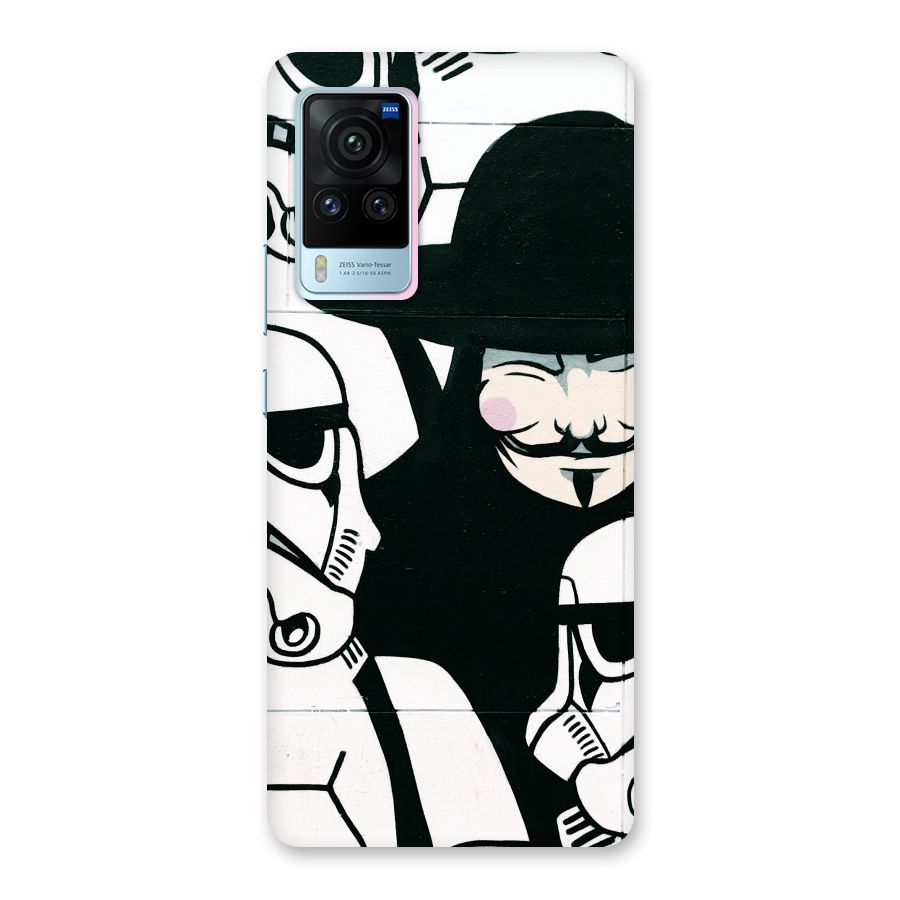 Anonymous Hat Back Case for Vivo X60 Pro
