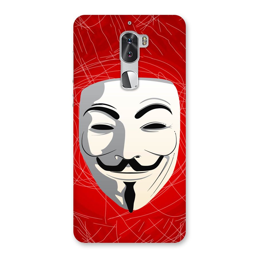 Anonymous Mask Abstract Back Case for Coolpad Cool 1