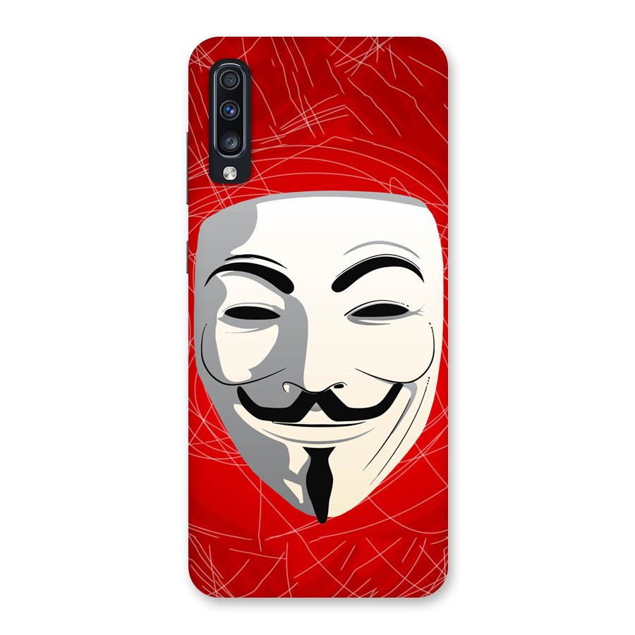 Anonymous Mask Abstract Back Case for Galaxy A70