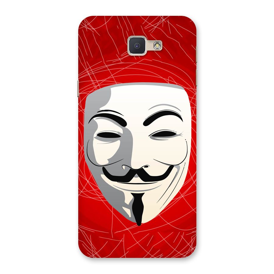 Anonymous Mask Abstract Back Case for Galaxy J5 Prime
