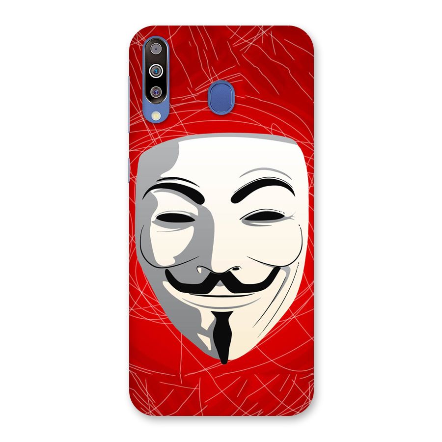 Anonymous Mask Abstract Back Case for Galaxy M30