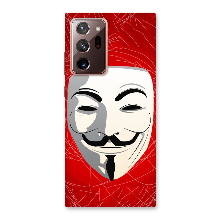 Anonymous Mask Abstract Back Case for Galaxy Note 20 Ultra
