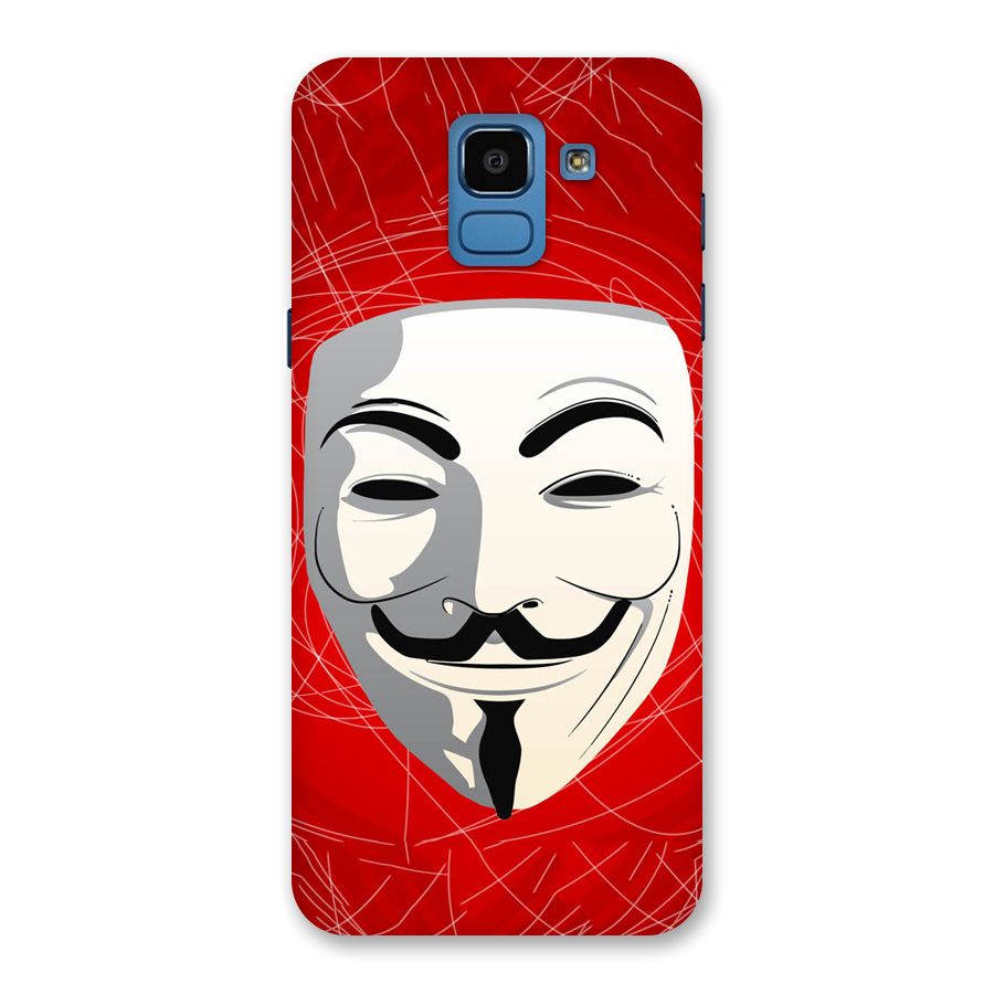 Anonymous Mask Abstract Back Case for Galaxy On6
