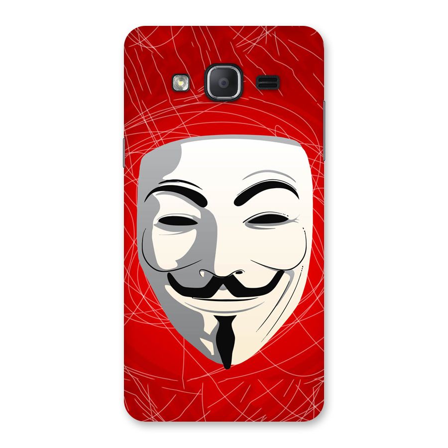 Anonymous Mask Abstract Back Case for Galaxy On7 2015