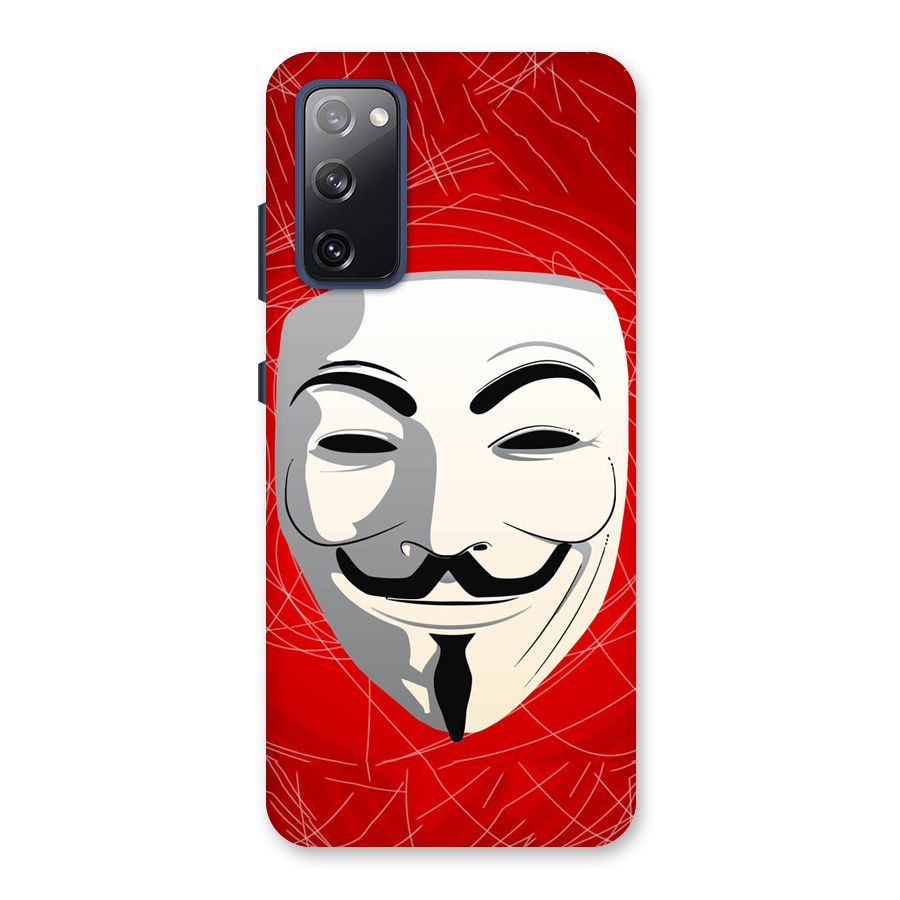 Anonymous Mask Abstract Back Case for Galaxy S20 FE