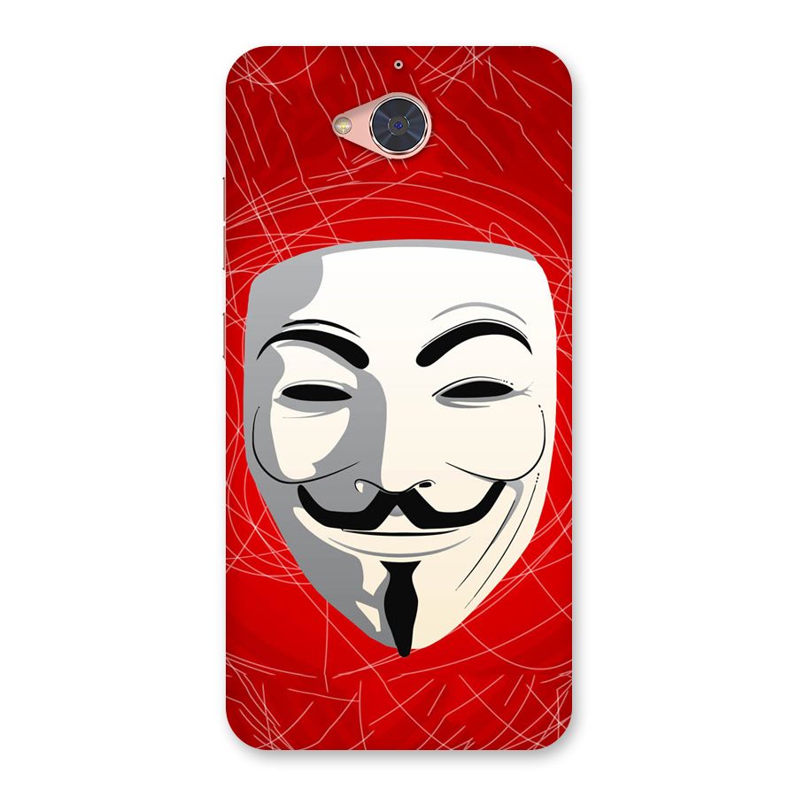 Anonymous Mask Abstract Back Case for Gionee S6 Pro