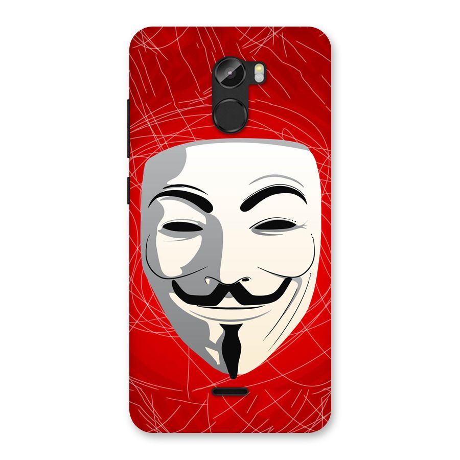 Anonymous Mask Abstract Back Case for Gionee X1