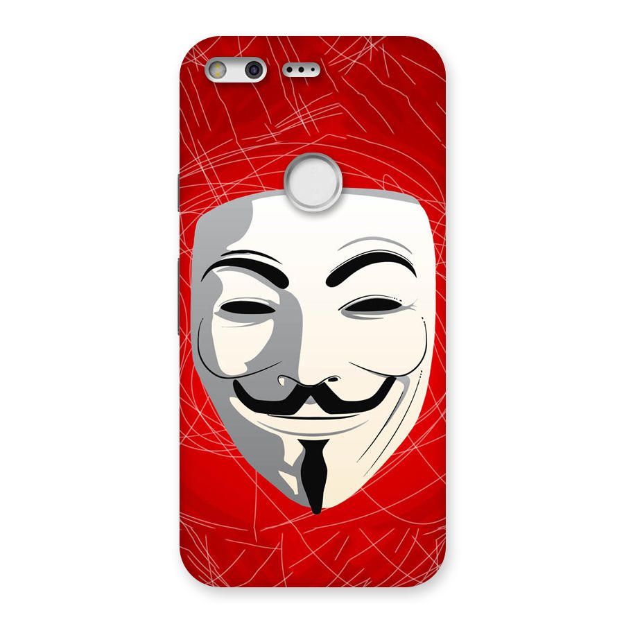 Anonymous Mask Abstract Back Case for Google Pixel