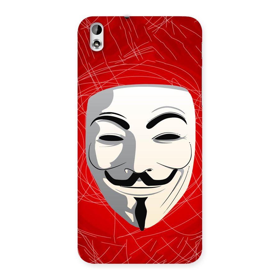 Anonymous Mask Abstract Back Case for HTC Desire 816g