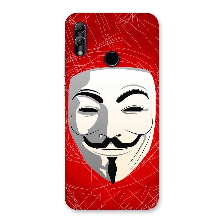 Anonymous Mask Abstract Back Case for Honor 10 Lite