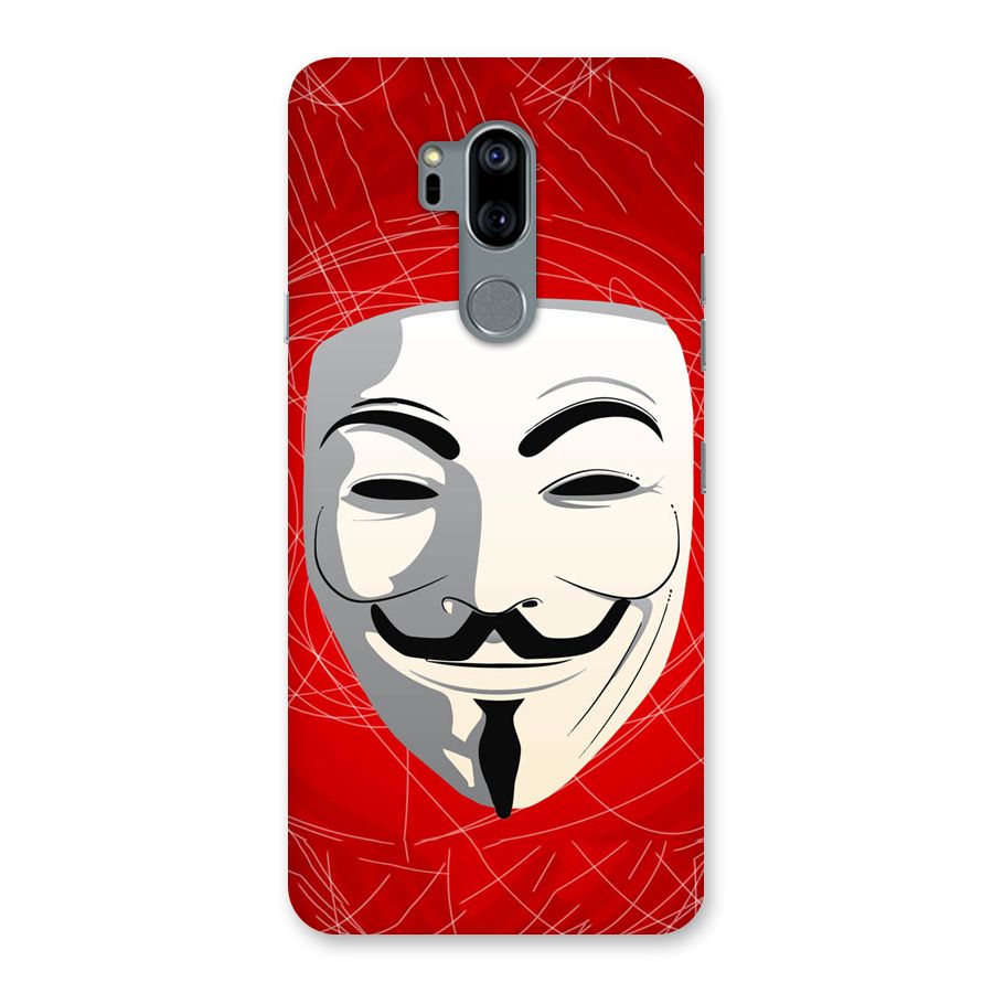Anonymous Mask Abstract Back Case for LG G7