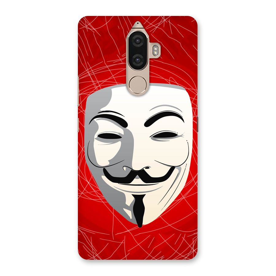 Anonymous Mask Abstract Back Case for Lenovo K8 Note
