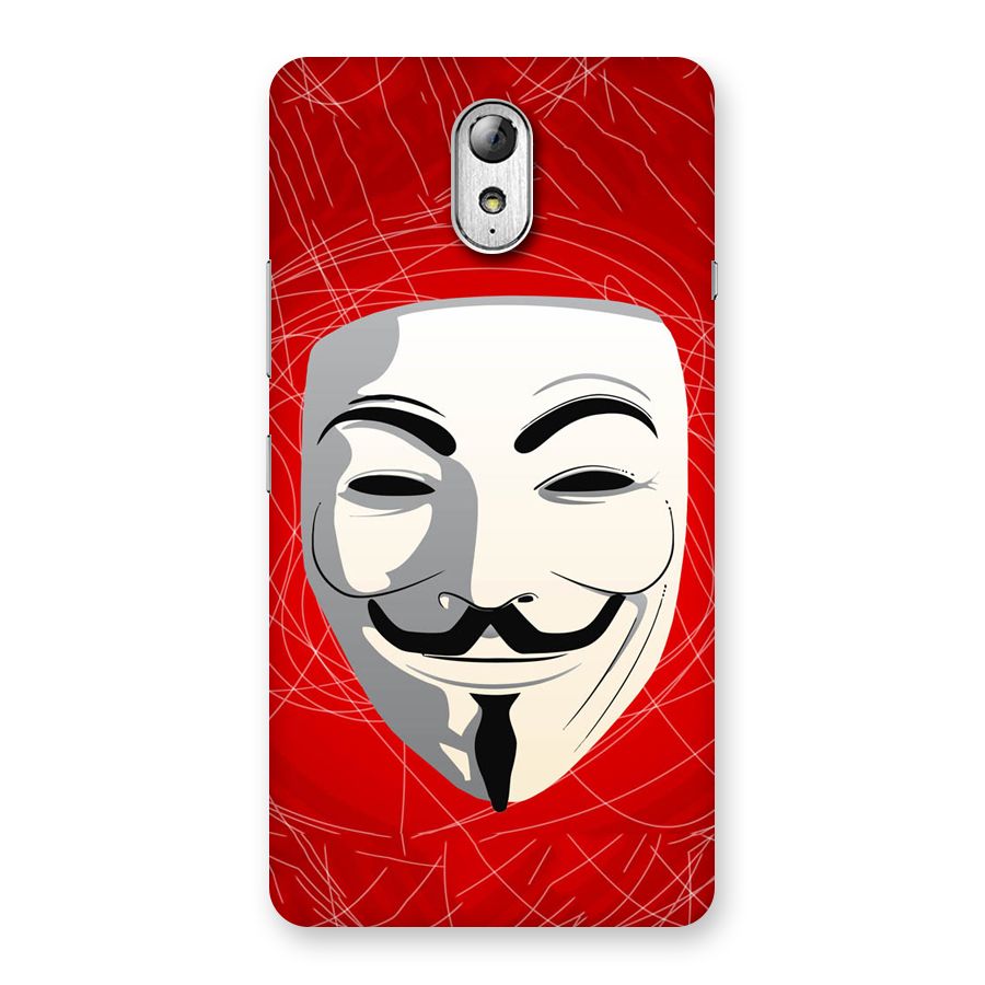Anonymous Mask Abstract Back Case for Lenovo Vibe P1M