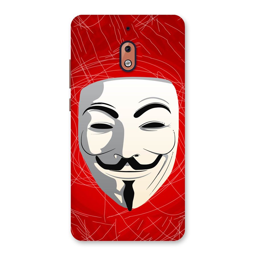 Anonymous Mask Abstract Back Case for Nokia 2.1