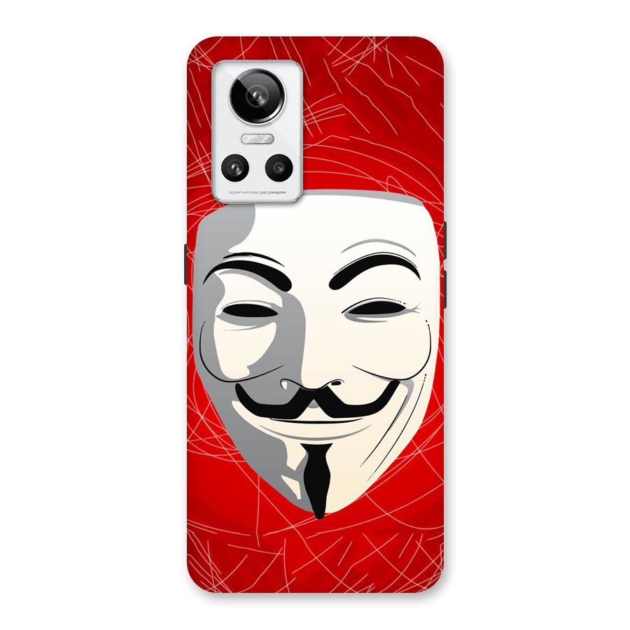 Anonymous Mask Abstract Back Case for Realme GT Neo 3