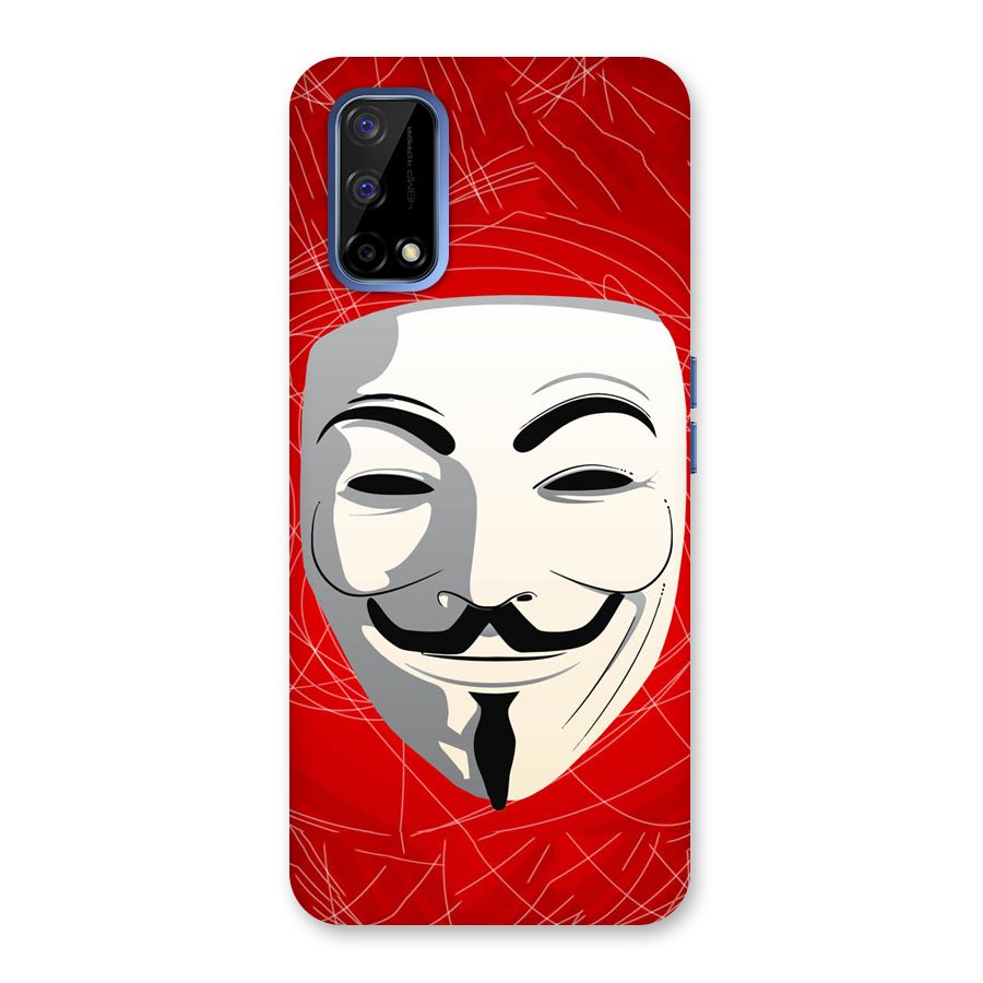 Anonymous Mask Abstract Back Case for Realme Narzo 30 Pro
