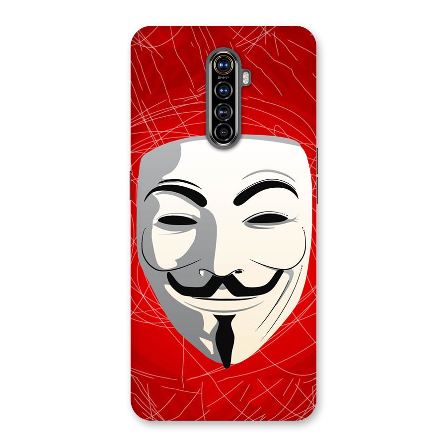 Anonymous Mask Abstract Back Case for Realme X2 Pro