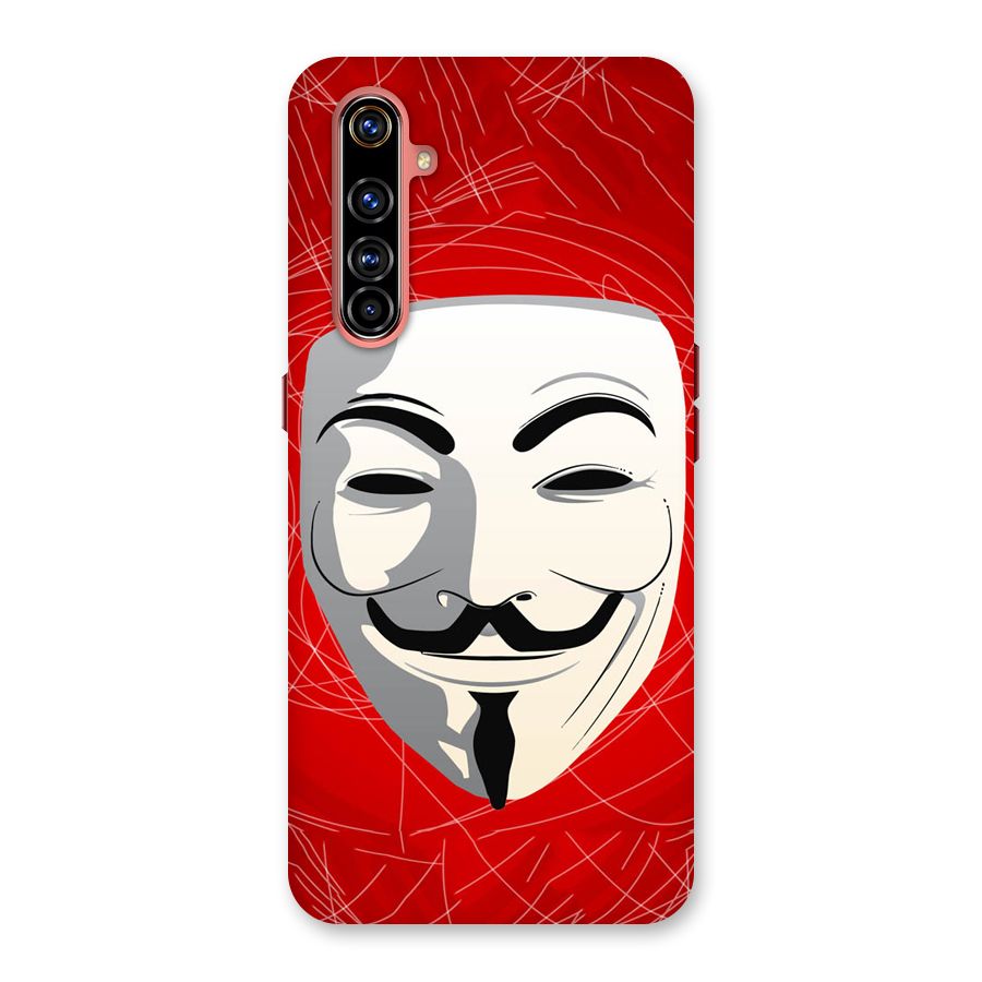 Anonymous Mask Abstract Back Case for Realme X50 Pro