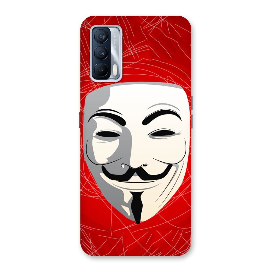 Anonymous Mask Abstract Back Case for Realme X7