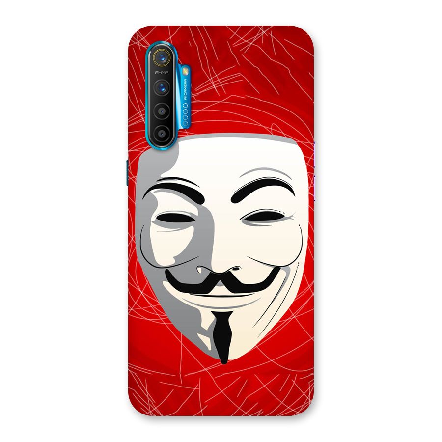 Anonymous Mask Abstract Back Case for Realme XT