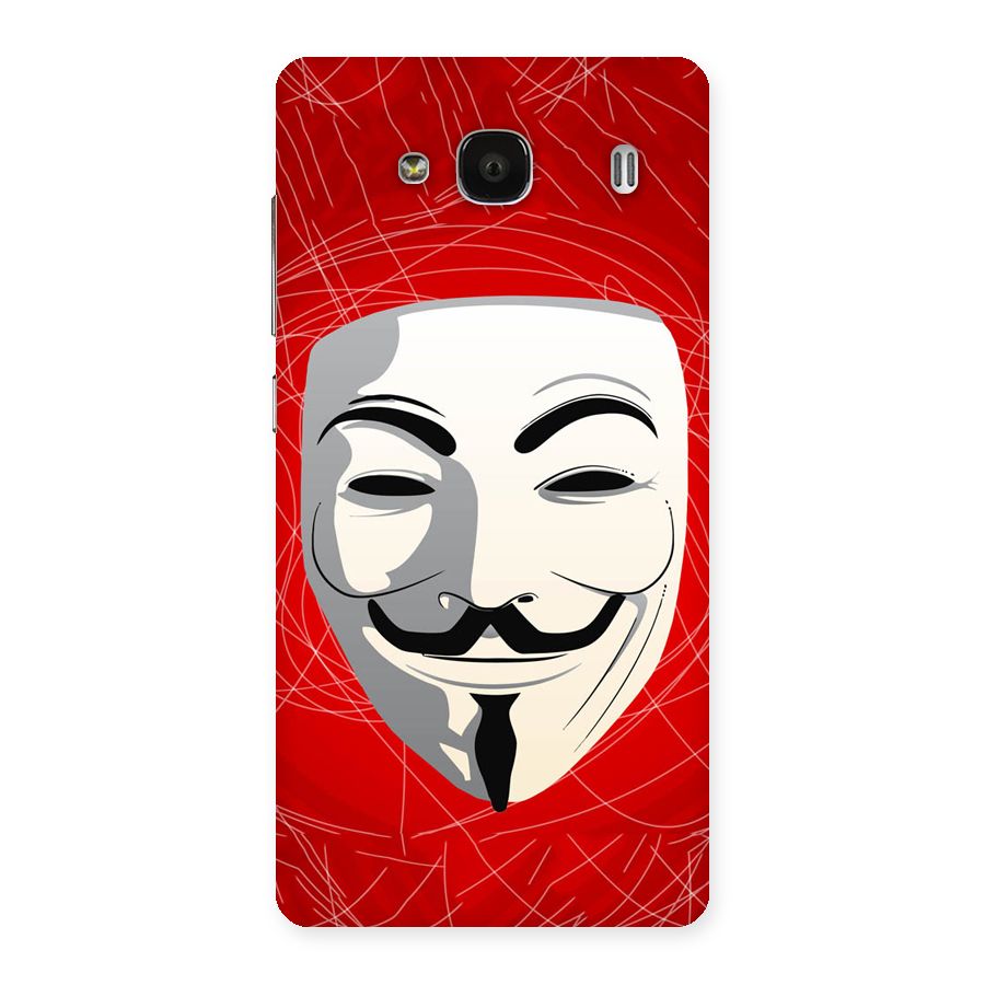 Anonymous Mask Abstract Back Case for Redmi 2s