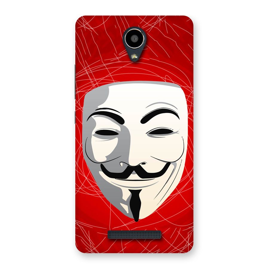 Anonymous Mask Abstract Back Case for Redmi Note 2