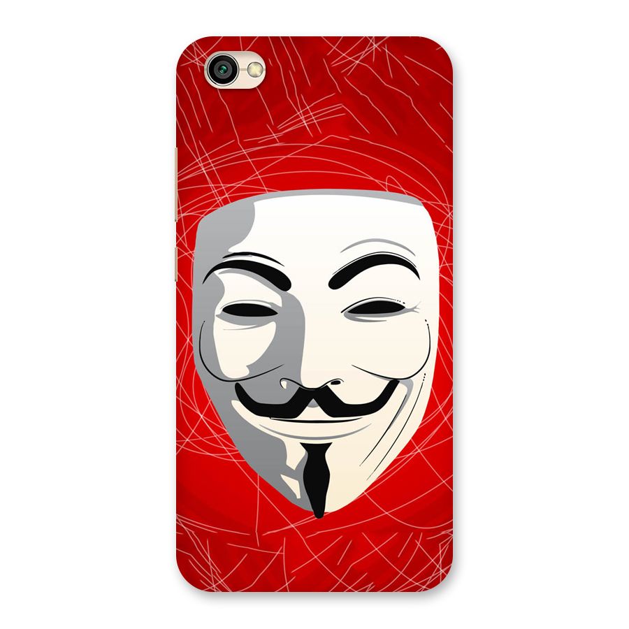 Anonymous Mask Abstract Back Case for Redmi Y1 Lite