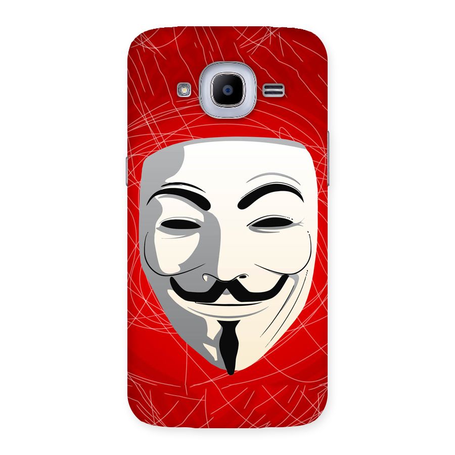 Anonymous Mask Abstract Back Case for Samsung Galaxy J2 Pro