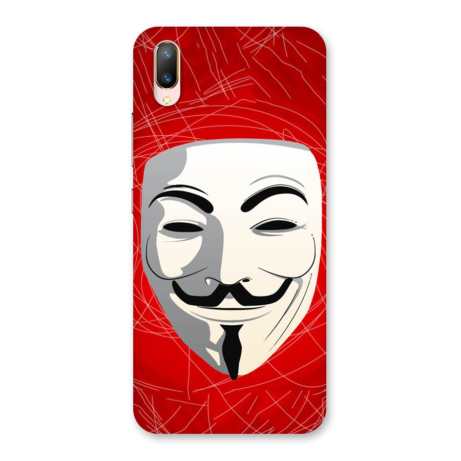 Anonymous Mask Abstract Back Case for Vivo V11 Pro