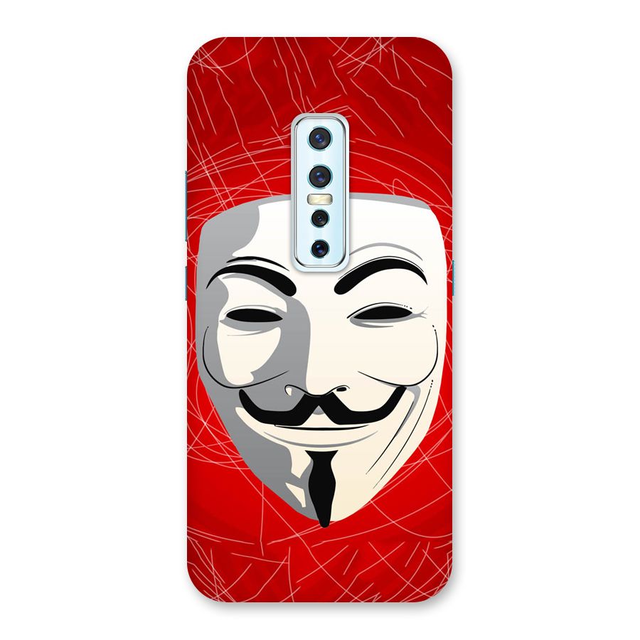 Anonymous Mask Abstract Back Case for Vivo V17 Pro