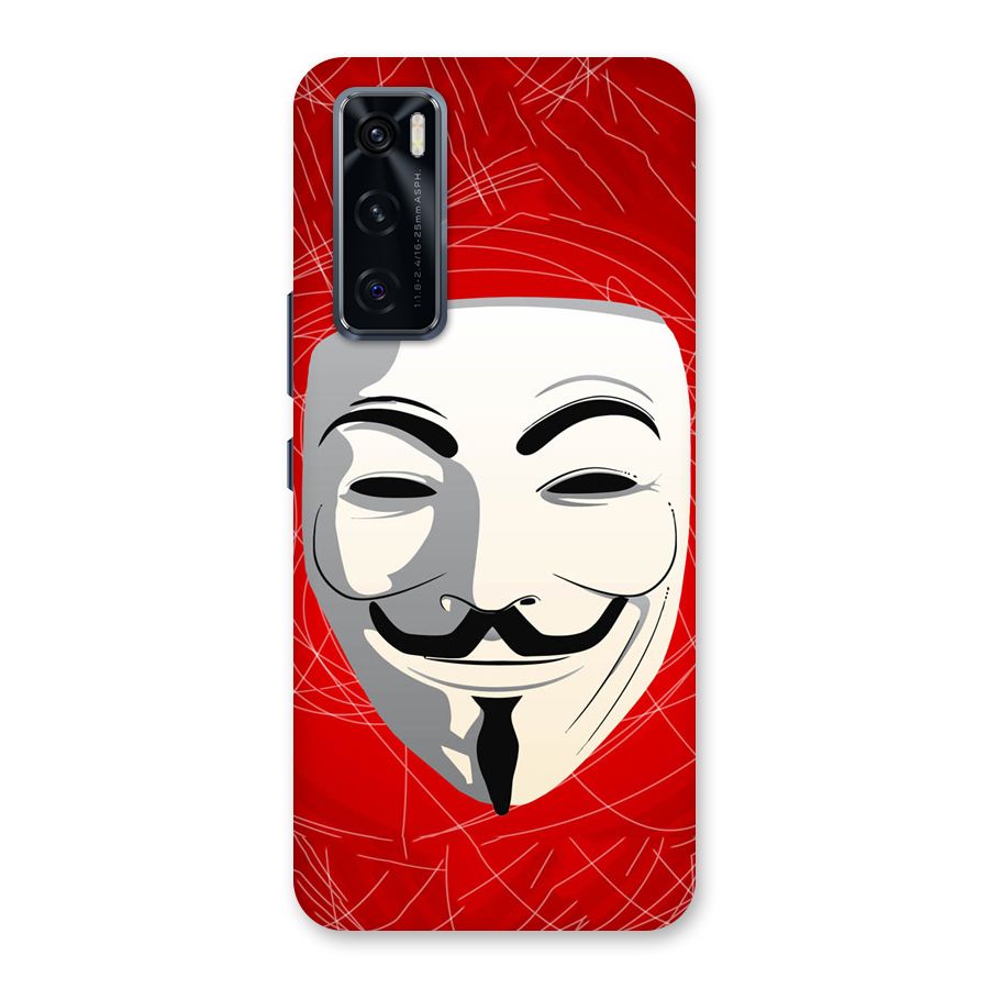 Anonymous Mask Abstract Back Case for Vivo V20 SE